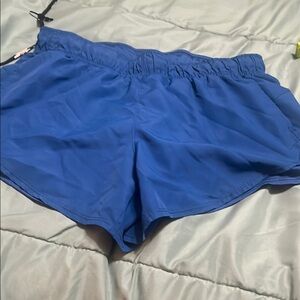 Women's Blue Athletic Shorts